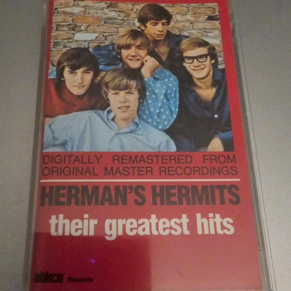Herman's Hermits Greatest Hits Casette Tape  Digitally Remastered Used